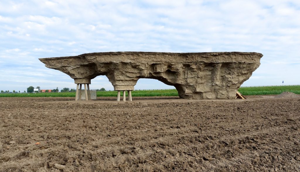 Landschapskunstwerk Riff